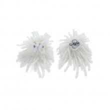 rippmonster milk ピアス MONSTER FUR PIERCE MILKY WHITE - designsix ONLINE SHOP