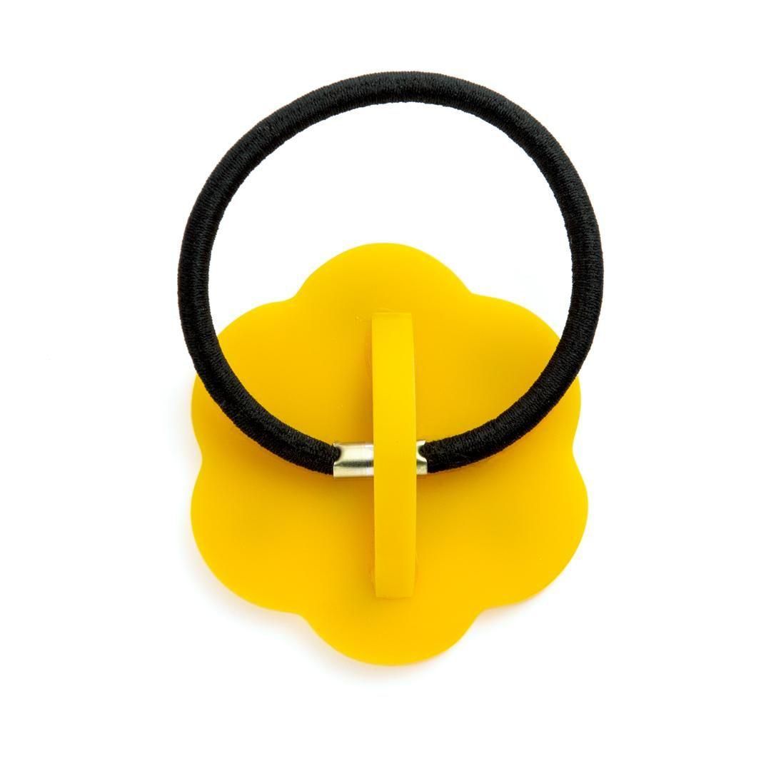 BUNGA HAIR RUBBER YELLOW LILAC - designsix ONLINE SHOP