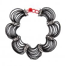 <img class='new_mark_img1' src='https://img.shop-pro.jp/img/new/icons8.gif' style='border:none;display:inline;margin:0px;padding:0px;width:auto;' />LITTLE JADE NECKLACE BLACK MOSAIC