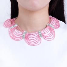 <img class='new_mark_img1' src='https://img.shop-pro.jp/img/new/icons8.gif' style='border:none;display:inline;margin:0px;padding:0px;width:auto;' />LITTLE JADE NECKLACE CORAL PINK MOSAIC