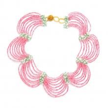 <img class='new_mark_img1' src='https://img.shop-pro.jp/img/new/icons8.gif' style='border:none;display:inline;margin:0px;padding:0px;width:auto;' />LITTLE JADE NECKLACE CORAL PINK MOSAIC