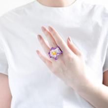 <img class='new_mark_img1' src='https://img.shop-pro.jp/img/new/icons8.gif' style='border:none;display:inline;margin:0px;padding:0px;width:auto;' />VILLA VILLA RING MILKY WHITE PURPLE