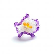 <img class='new_mark_img1' src='https://img.shop-pro.jp/img/new/icons8.gif' style='border:none;display:inline;margin:0px;padding:0px;width:auto;' />VILLA VILLA RING MILKY WHITE PURPLE
