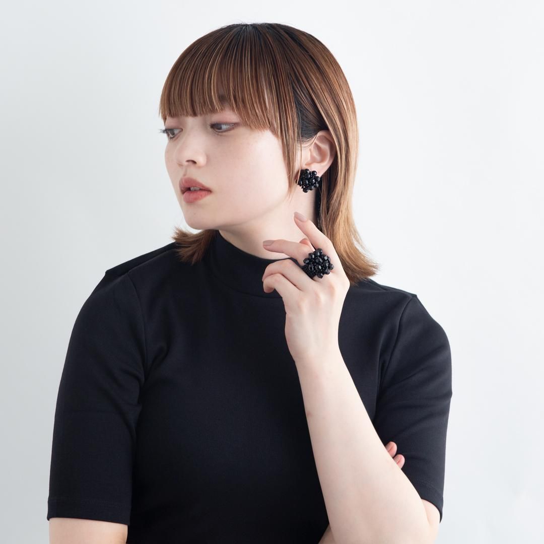 OTSU RING BLACK - designsix ONLINE SHOP