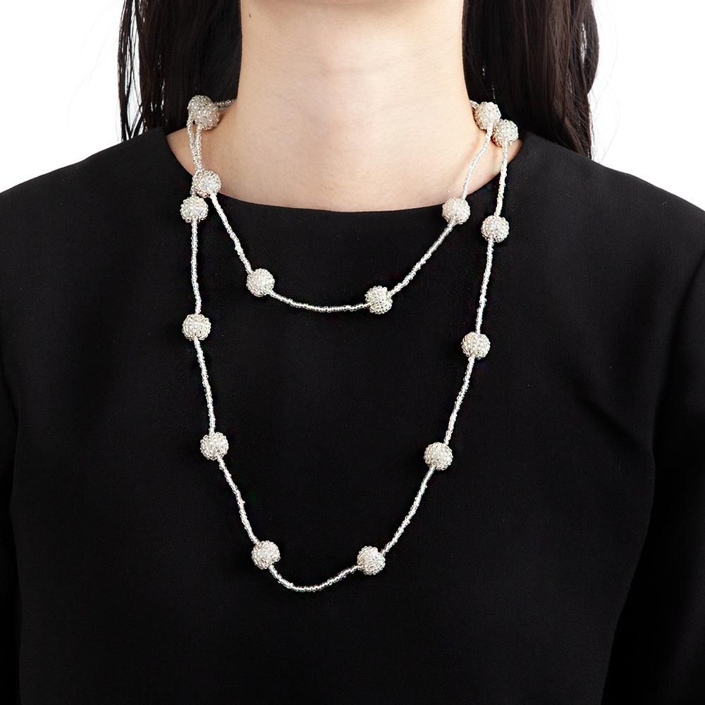 KIRI NECKLACE SILVER - designsix ONLINE SHOP