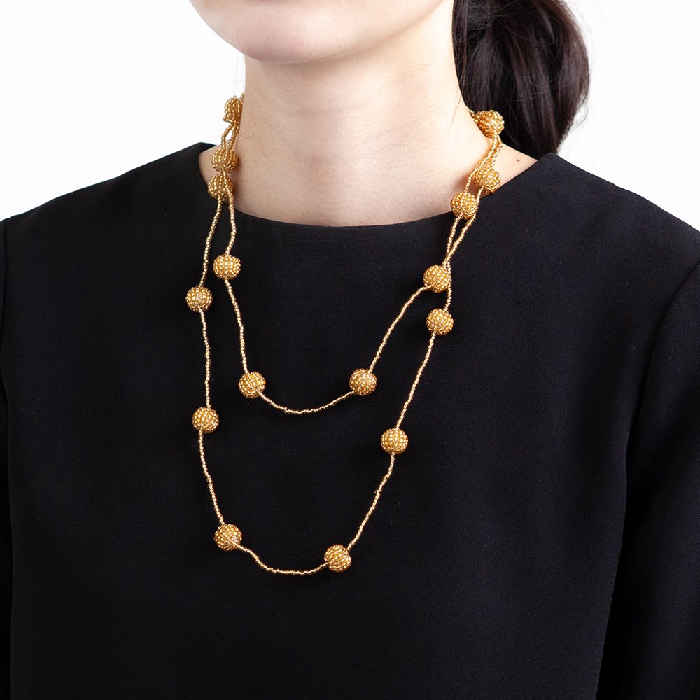 KIRI NECKLACE GOLD - designsix ONLINE SHOP