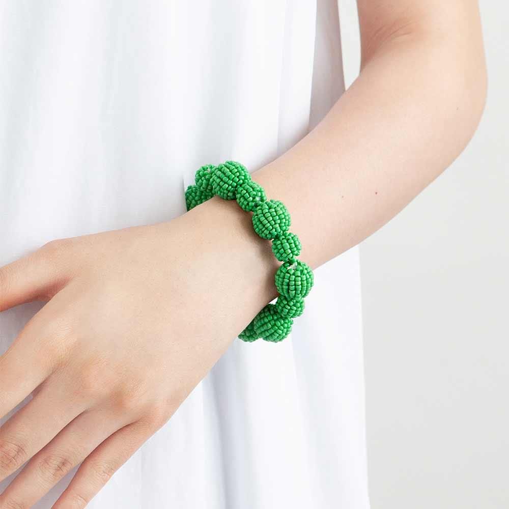 SUKI BRACELET GREEN - designsix ONLINE SHOP