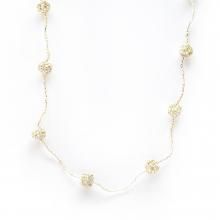 KIRI NECKLACE MIX IVORY SILVER