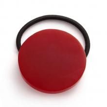 MARK HAIR RUBBER RED