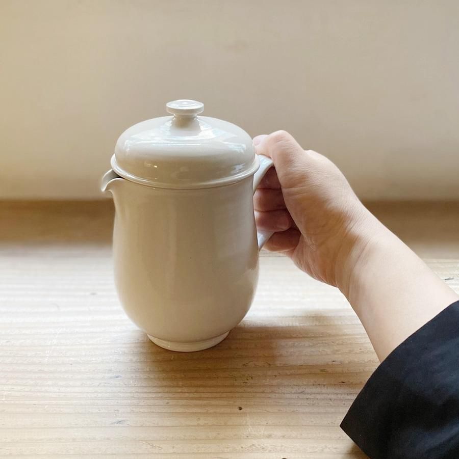 【新品 未使用】岡田直人 蓋付きポット ピッチャー 岡田直人 蓋付きピッチャー 新品未使用