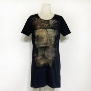 【Acryl agitt】フォグブリーチ　 半袖 Tシャツ（黒)