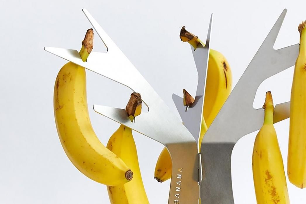 ステンレス製のバナナスタンド / STEN FLAME TREE（ステンフレーム