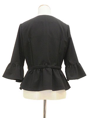着物リメイク◆袖、裾フリル使いブラウスジャケット - オリジナル衣装のお店　しゅくらん