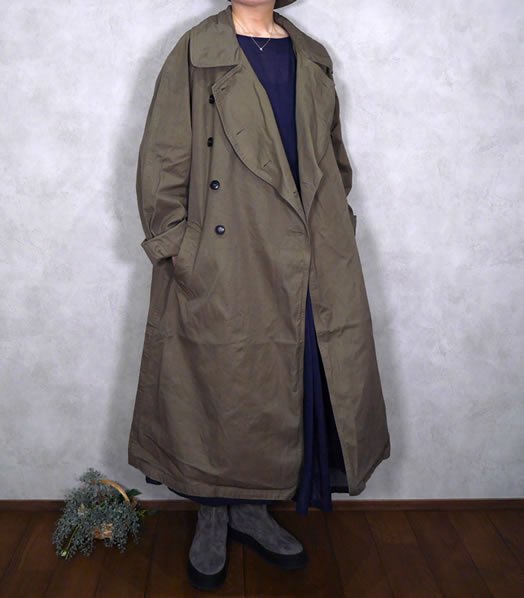 Harrow Town Stores, NHT2052DT, Cotton Twill Double Over Coat