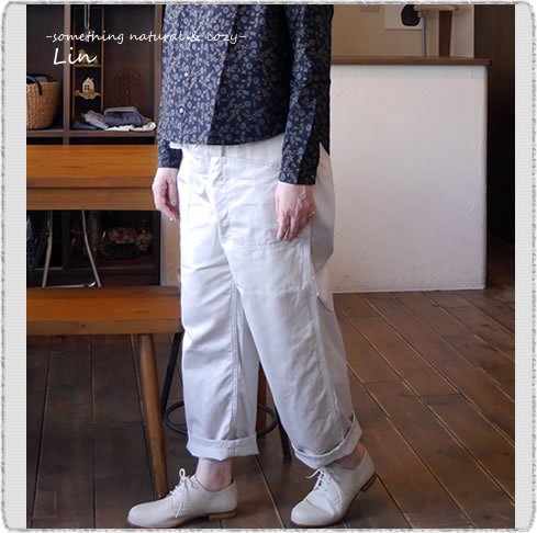 40%off (g) グラム/ g024 ハイウエストチノパンツ - Lin-大人ナチュラル服の店- (Veritecoeur, a+koloni,  ichi Antiquite's, Gauze#, tumugu他ナチュラルな大人服を中心に取り扱っています。)