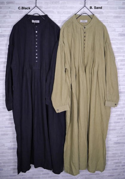 ichi Antiquite's, イチアンティークス, 700926, Linen Azumadaki Dress