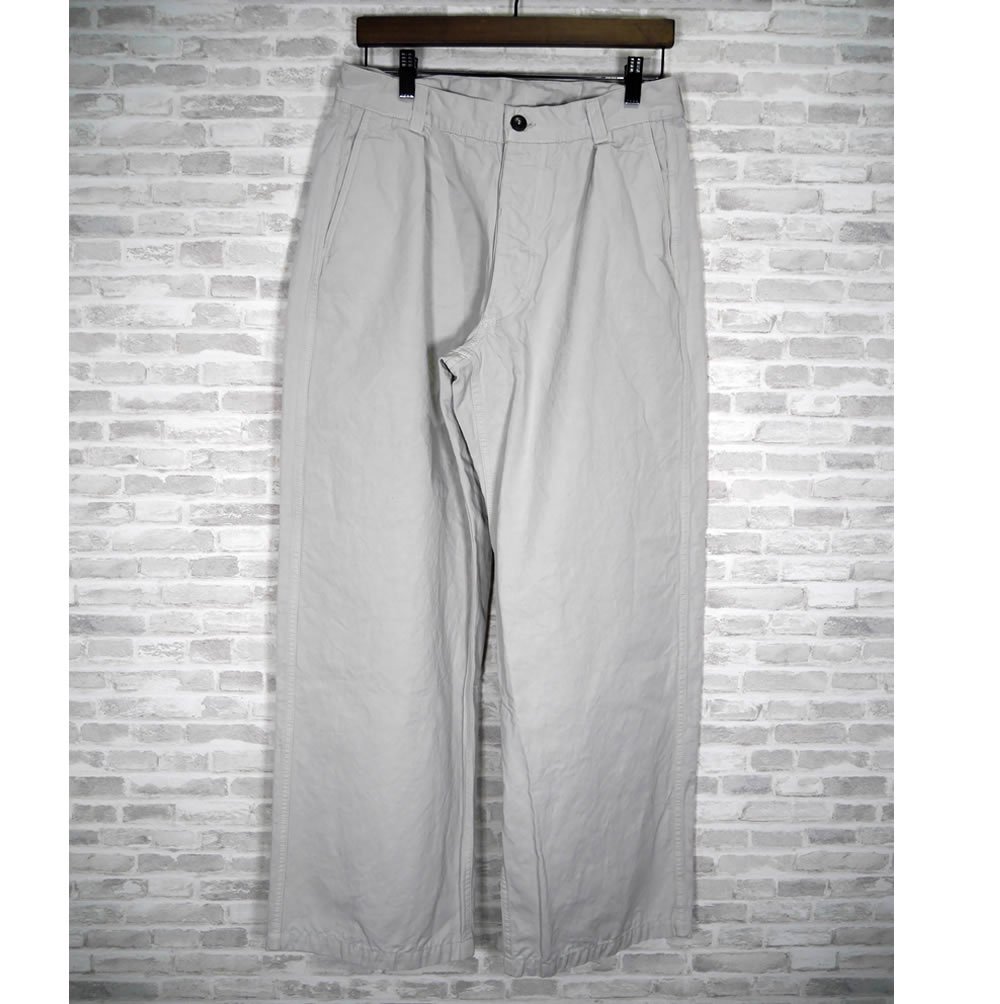 ARMEN/ アーメン/ NAM1203KCL/ Cotton linen One Tuck Pants