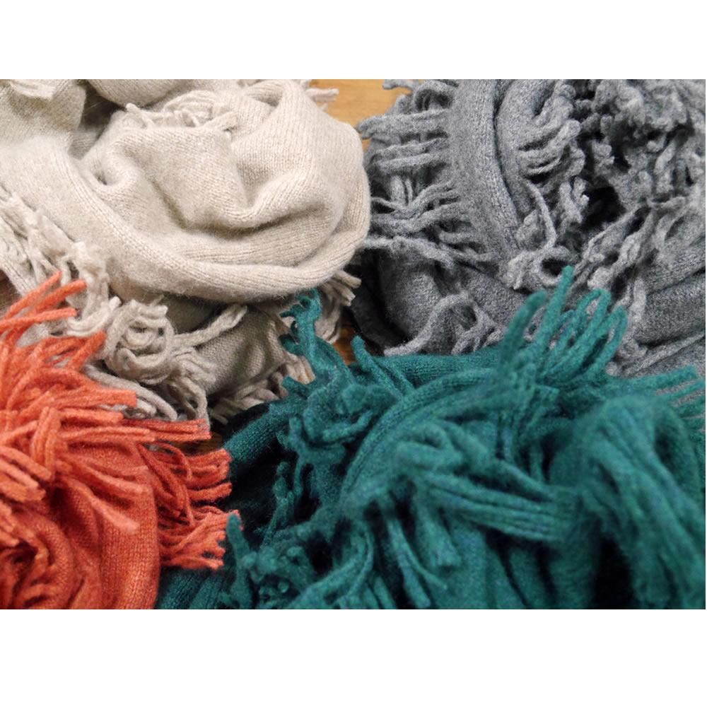 Gren Gordon, グレンゴードン, NGS1752, Side Fringe Scarf