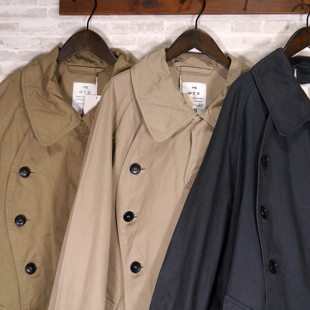 Harrow Town Stores, ハロータウンストアーズ, NHT2201DT, Cotton Double Over Coat