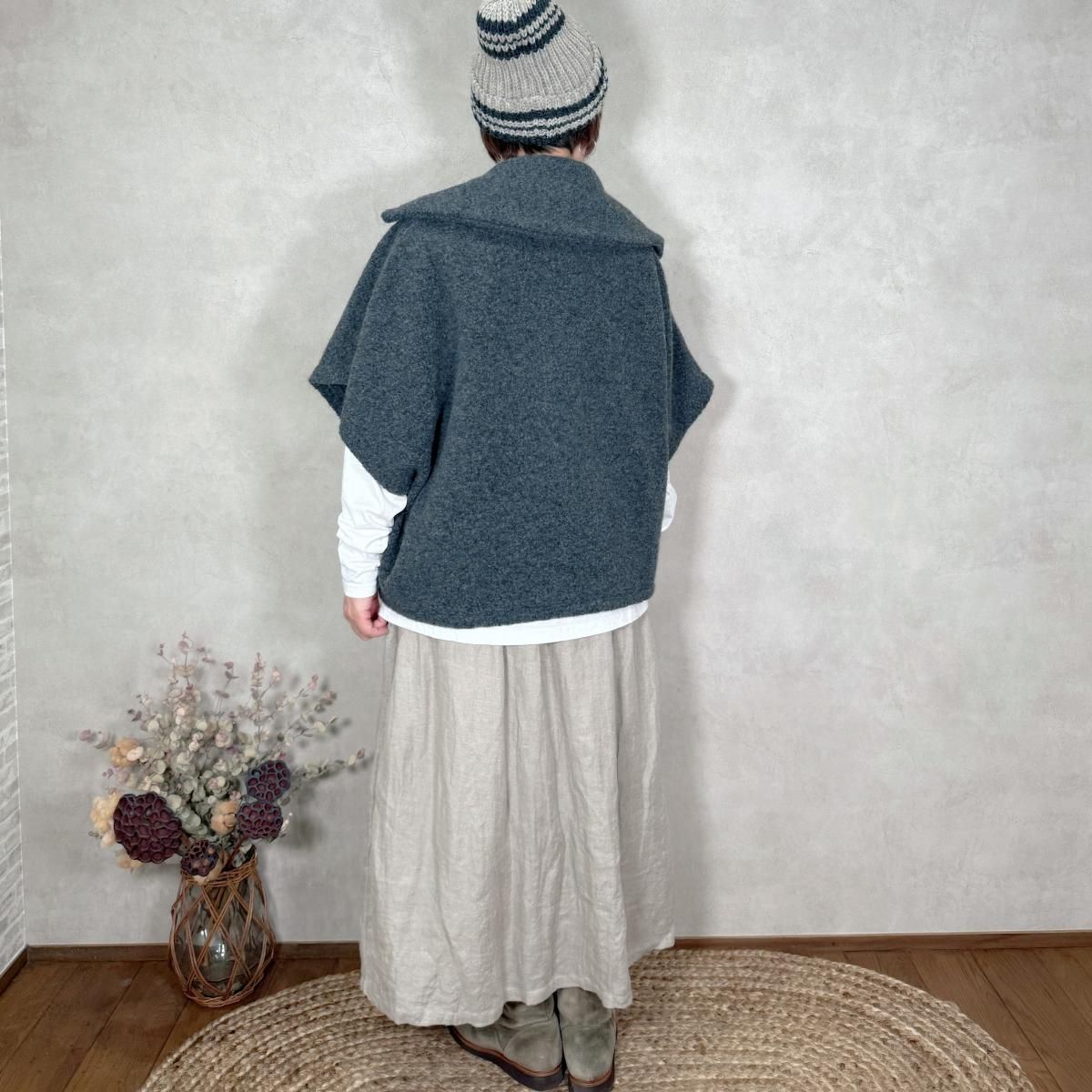 ichi Antiquite's, イチアンティークス, 1000645, Loose Pull-Over