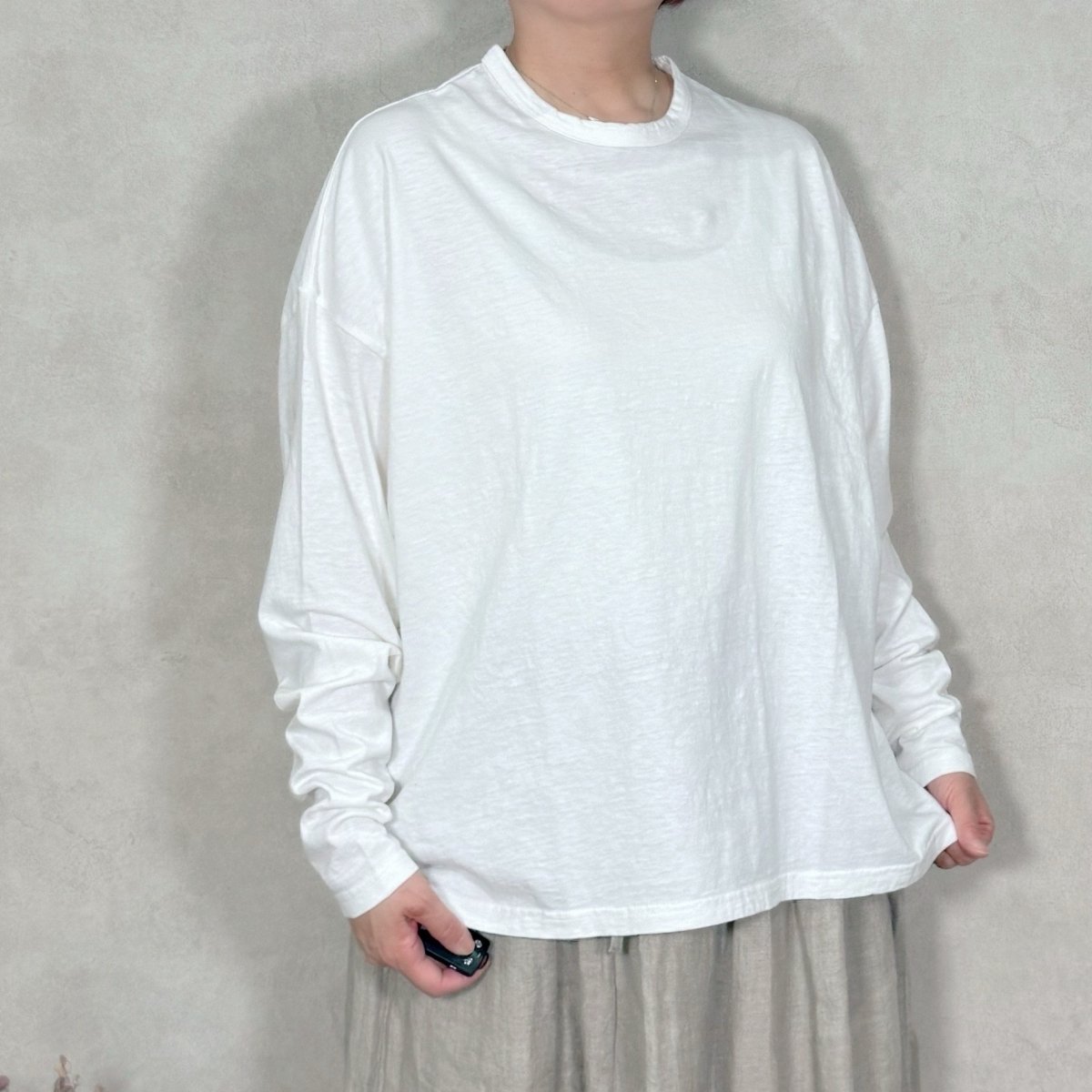 ichi Antiquite's/ ƥ/ 1000645 Loose Pull-Over