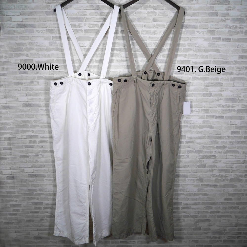 ARMEN/ アーメン/ ISNAM2502D/ Linen Cotton Adjuster Tack Pants