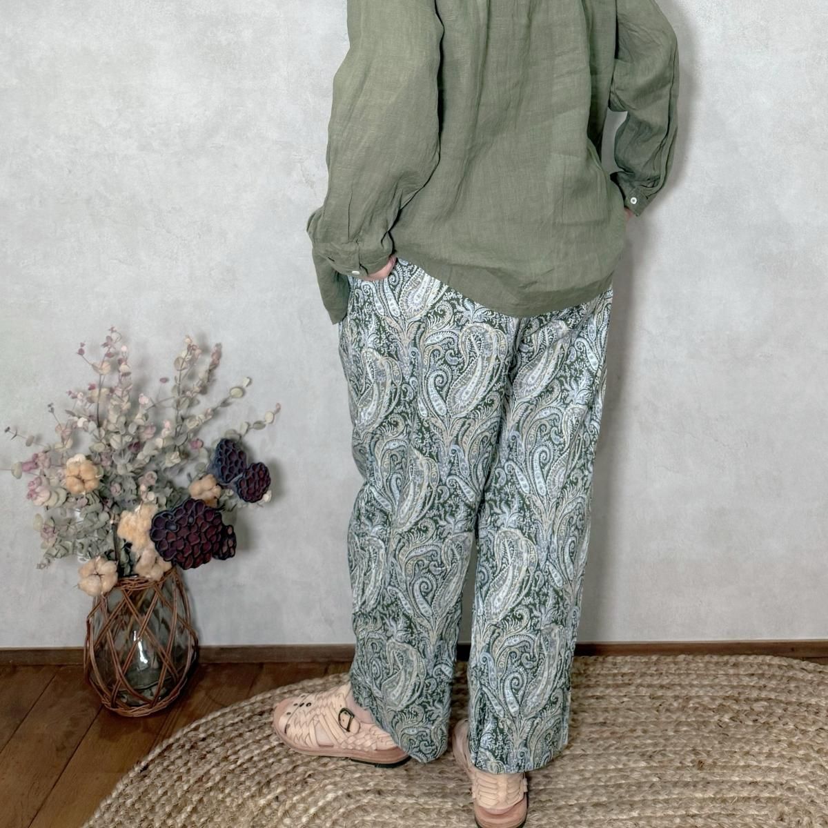 楽天市場】ICHI Antiquites イチアンティークス リネンタータン