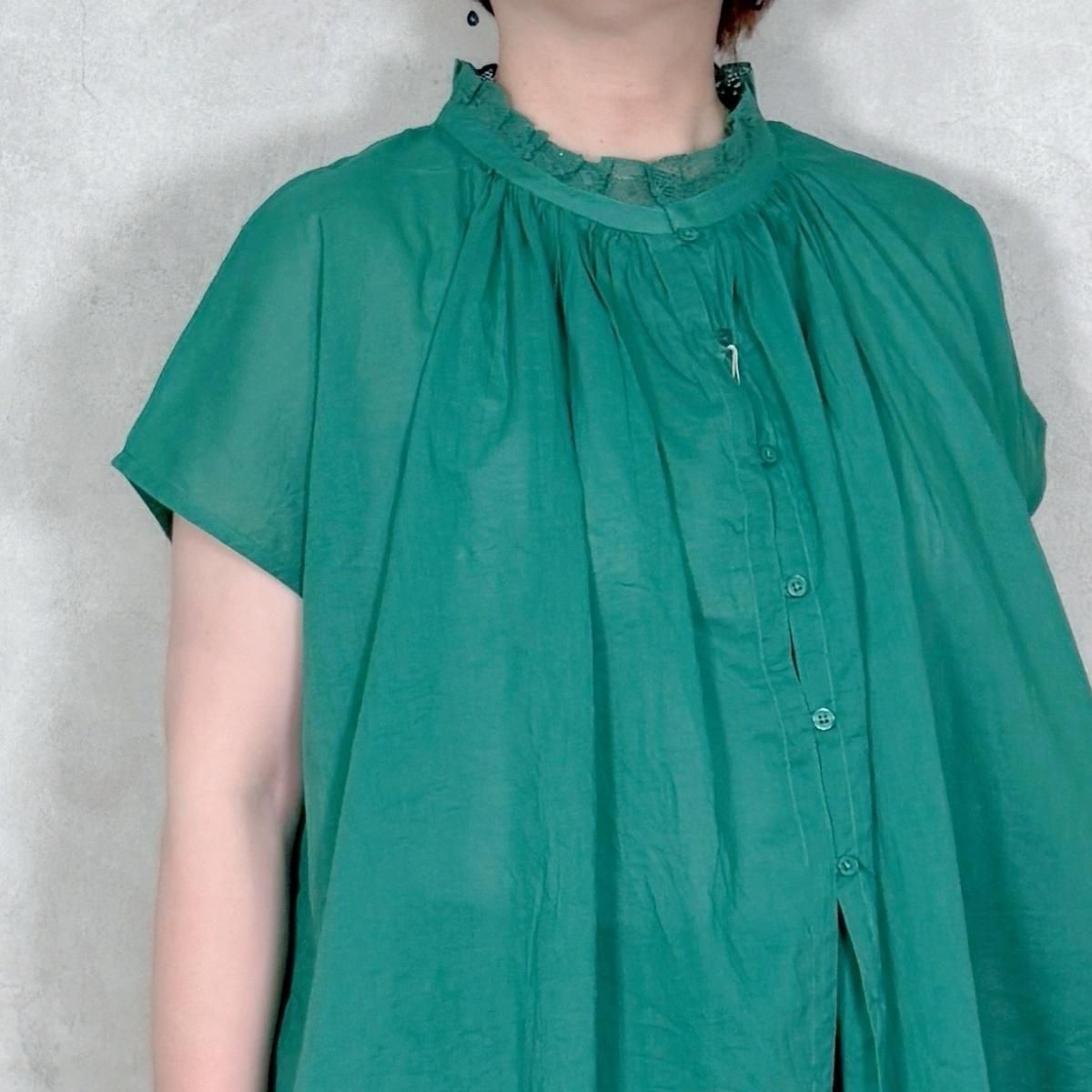 <img class='new_mark_img1' src='https://img.shop-pro.jp/img/new/icons11.gif' style='border:none;display:inline;margin:0px;padding:0px;width:auto;' />soil / NSL25061 Neck Lace Gathered Smock<ݥоݳ>