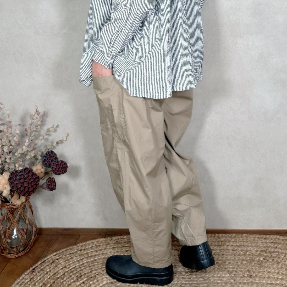 <img class='new_mark_img1' src='https://img.shop-pro.jp/img/new/icons11.gif' style='border:none;display:inline;margin:0px;padding:0px;width:auto;' />ichi Antiquite's/ ƥ/ 1100318 Typewriter Pants