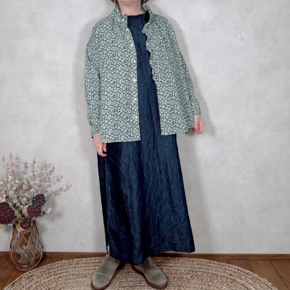 LA415, Laboratory, Libertyフリルブラウス