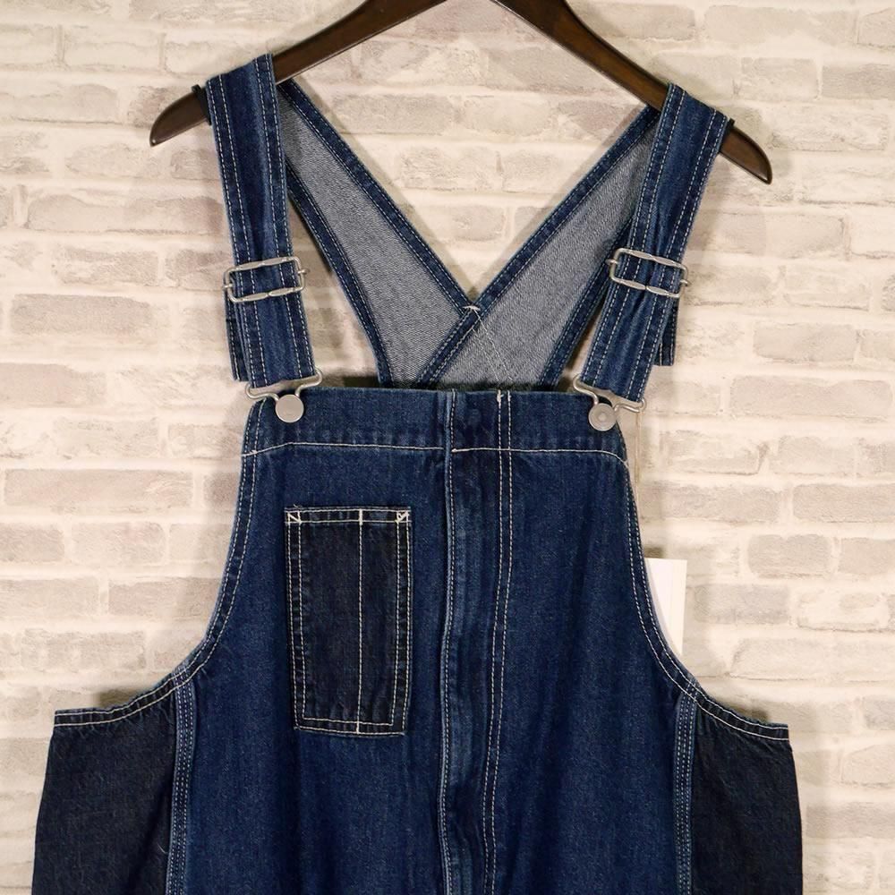 tumugu, ツムグ, TB25328, インディゴ10ozデニムサロペット