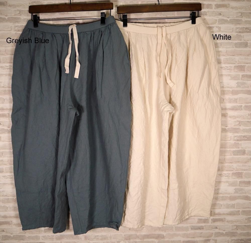 Robe de Peau, ローブドゥポー, R320, Camilleウールタックパンツ