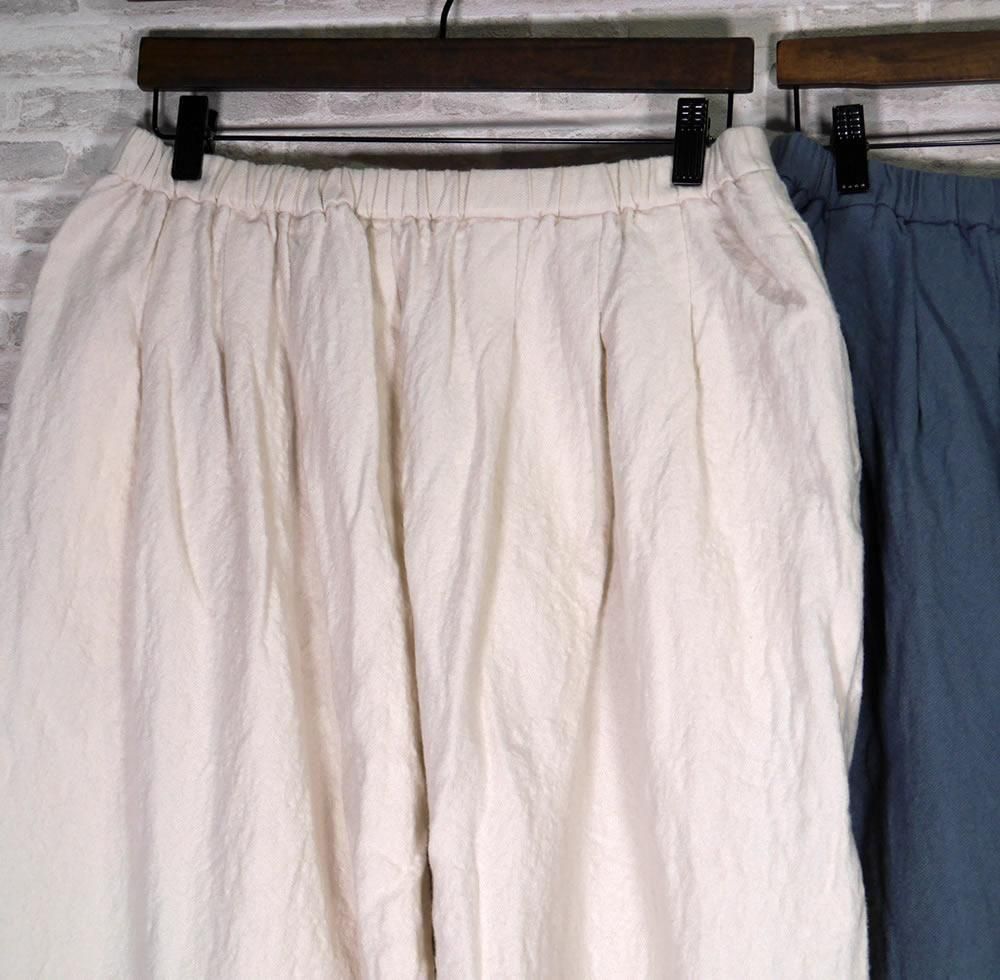 Robe de Peau, ローブドゥポー, R320, Camilleウールタックパンツ