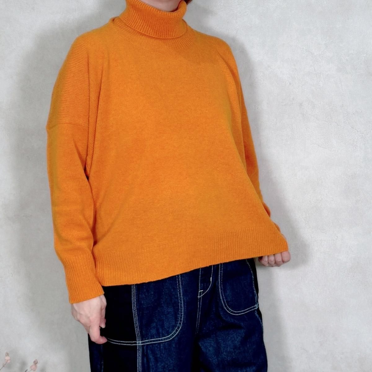 LA433, Laboratory, スクエアワイドニットタートルネック