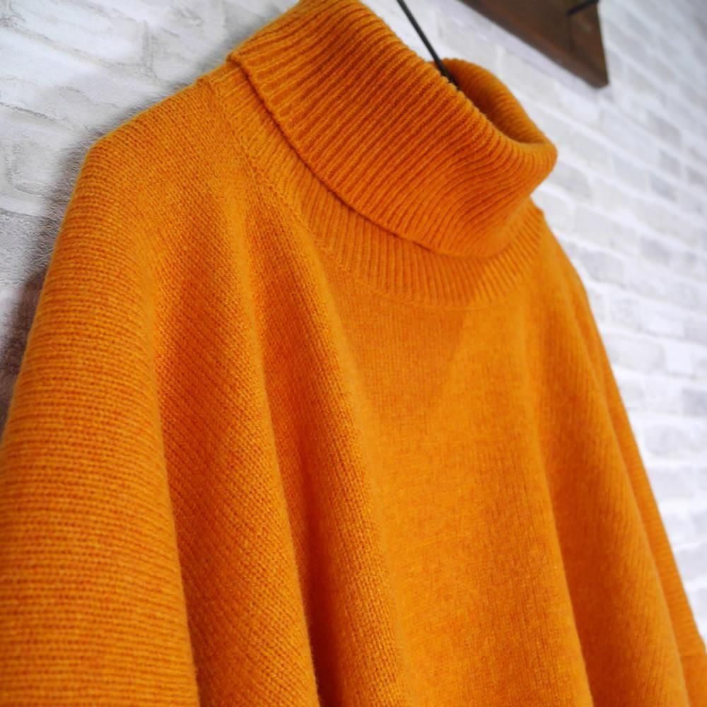 オレンジ様 おまとめ専用【美品】フレームワーク コットンフライスタートルネック LA433, Laboratory, スクエアワイドニットタートルネック