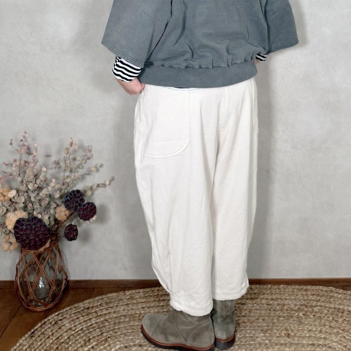 tumugu, ツムグ, TB25334, ソフトコーデュロイコクーンパンツ