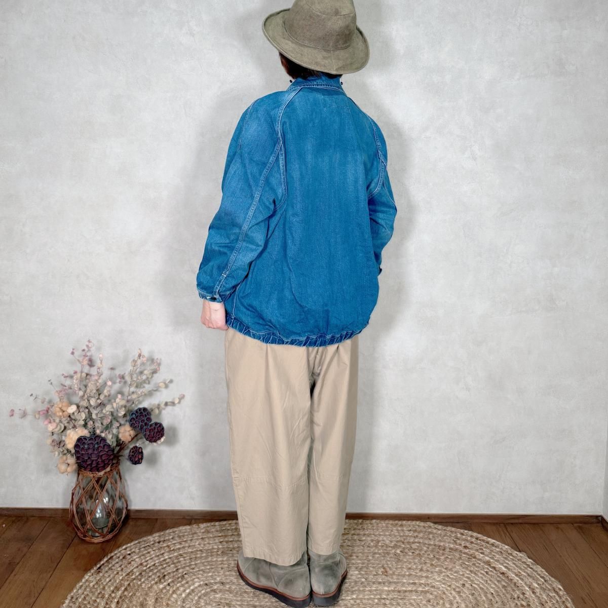 ヴェリテクール Veritecoeur Veritecoeur, ヴェリテクール, VC-2772U, ユニセックスデニムブルゾン