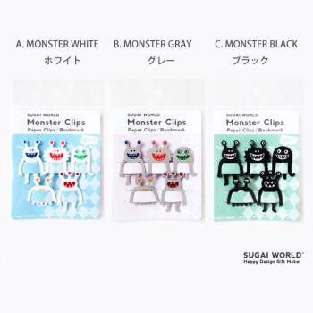 Monster Clips［モンスタークリップ］新感覚の紙クリップ [ SUGAI