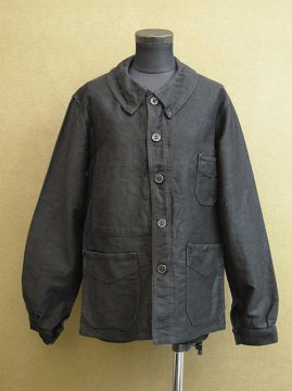 1930's black moleskin jacket