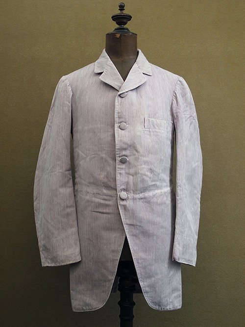 1910's striped cotton jacket 