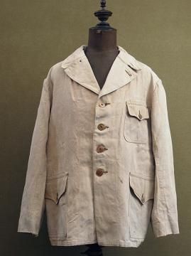 フランス ヴィンテージ ハンティングジャケット ウール 1920s 1930s フランス ヴィンテージ ハンティングジャケット ウール 1920s