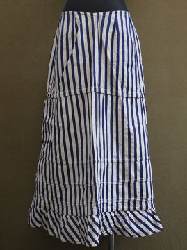 early 20th c. striped skirt 