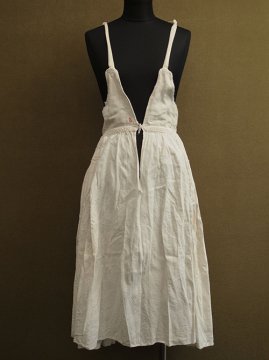 early - mid 20th c. linen under skirt/dress