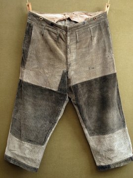 1930-1940's patched cord trousers