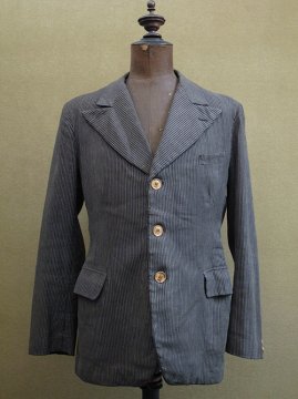 1930-1940's striped wool jacket