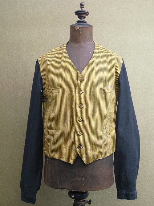 【VINTAGE】1930’s フランス製 7つボタン サーヴァントジャケット