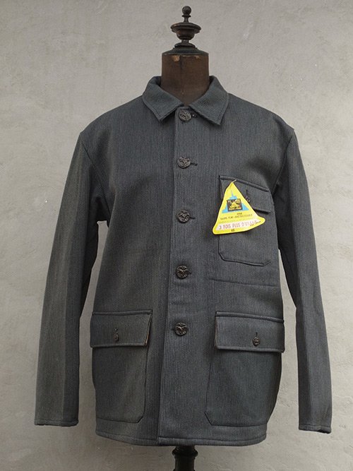 mid 20th c. gray pique hunting jacket 