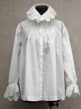 early 20th c. white cotton blouse 