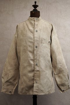 1930's French military linen work jacket 