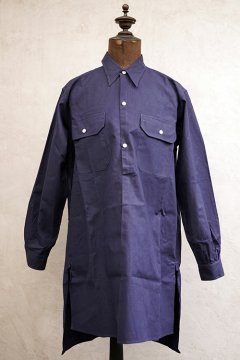 1930's-1940's blue cotton work shirt dead stock
